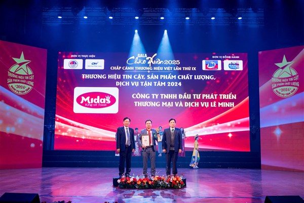 Midass Tự Hào Lọt TOP 10 Thương Hiệu Uy Tín Năm 2024! 