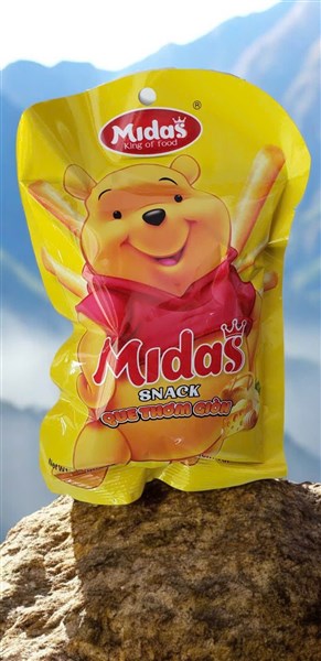 SNACK QUE THƠM GIÒN MIDASS – HƯƠNG VỊ GIÒN TAN CHUẨN GU GIỚI TRẺ VIỆT
