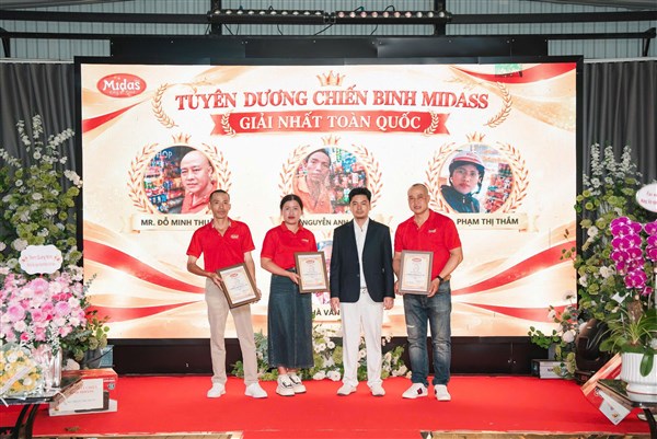 Midass tuyên dương nhân sự xuất sắc 6 tháng đầu năm 2026