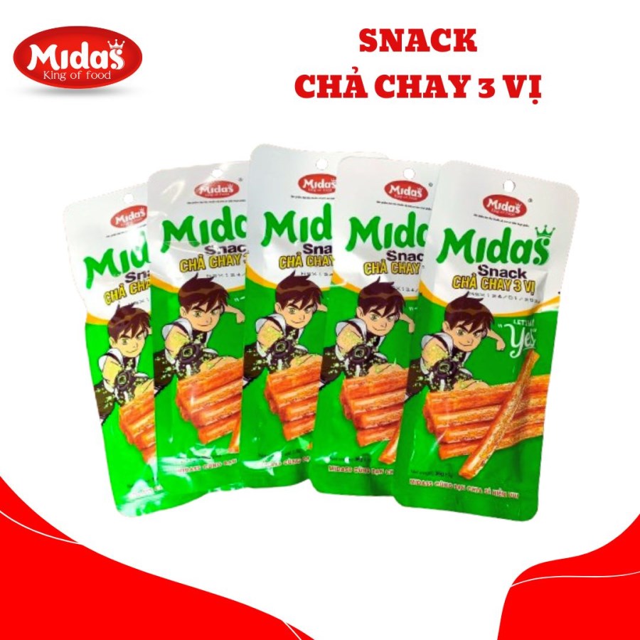 SNACK CHẢ CHAY 3 VỊ