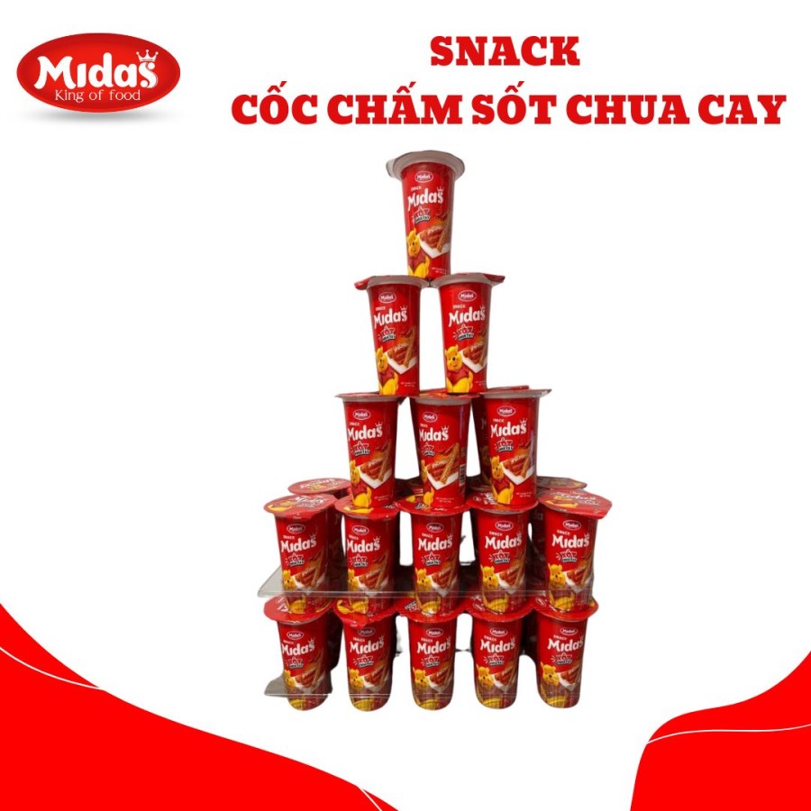 SNACK  CỐC CHẤM SỐT CHUA CAY