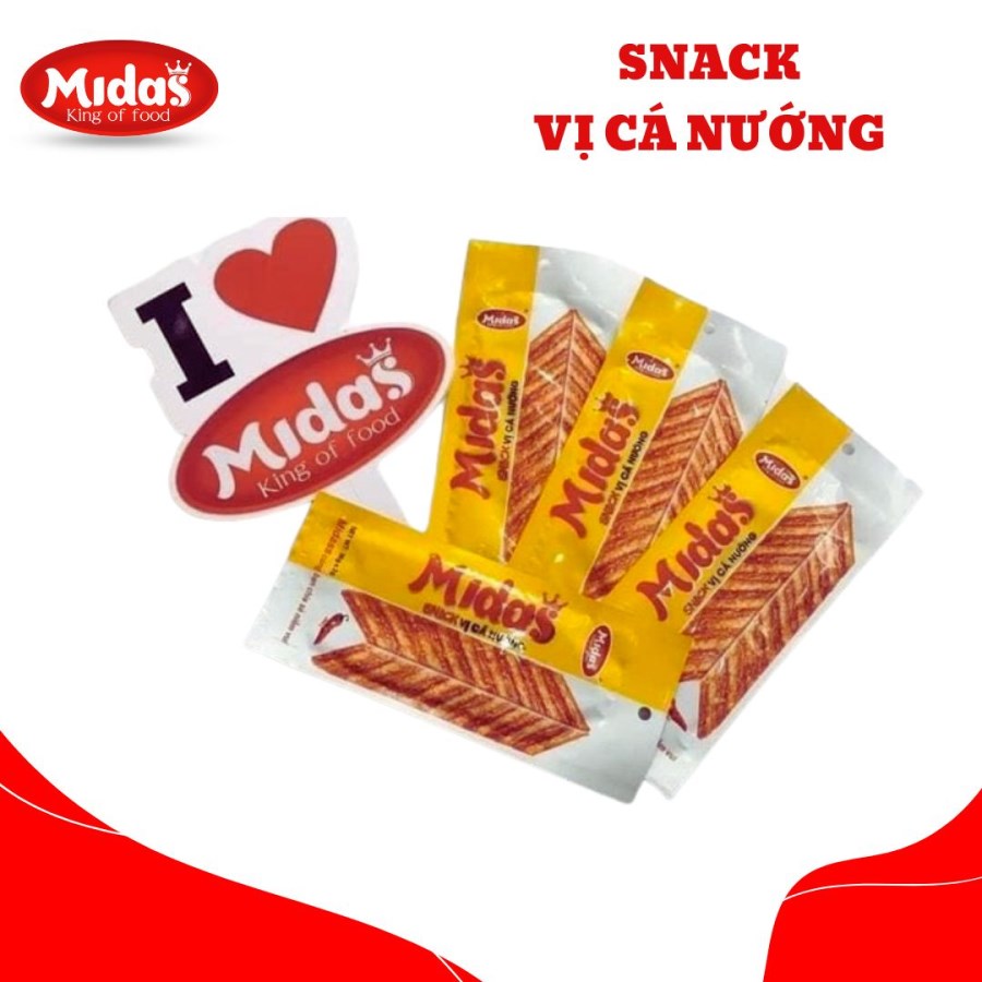 SNACK  VỊ CÁ NƯỚNG 