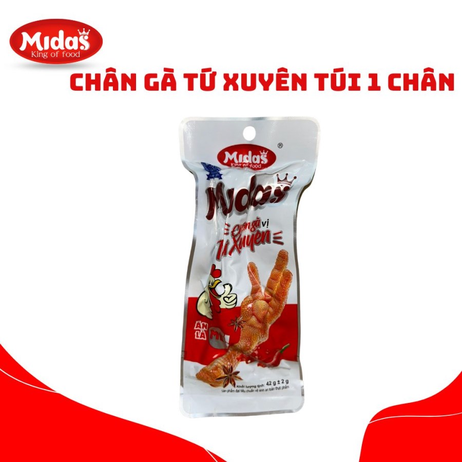 CHÂN GÀ TỨ XUYÊN TÚI 1 CHÂN