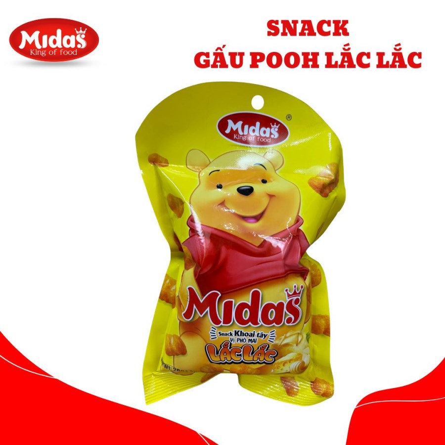 SNACK  GẤU POOH LẮC LẮC 