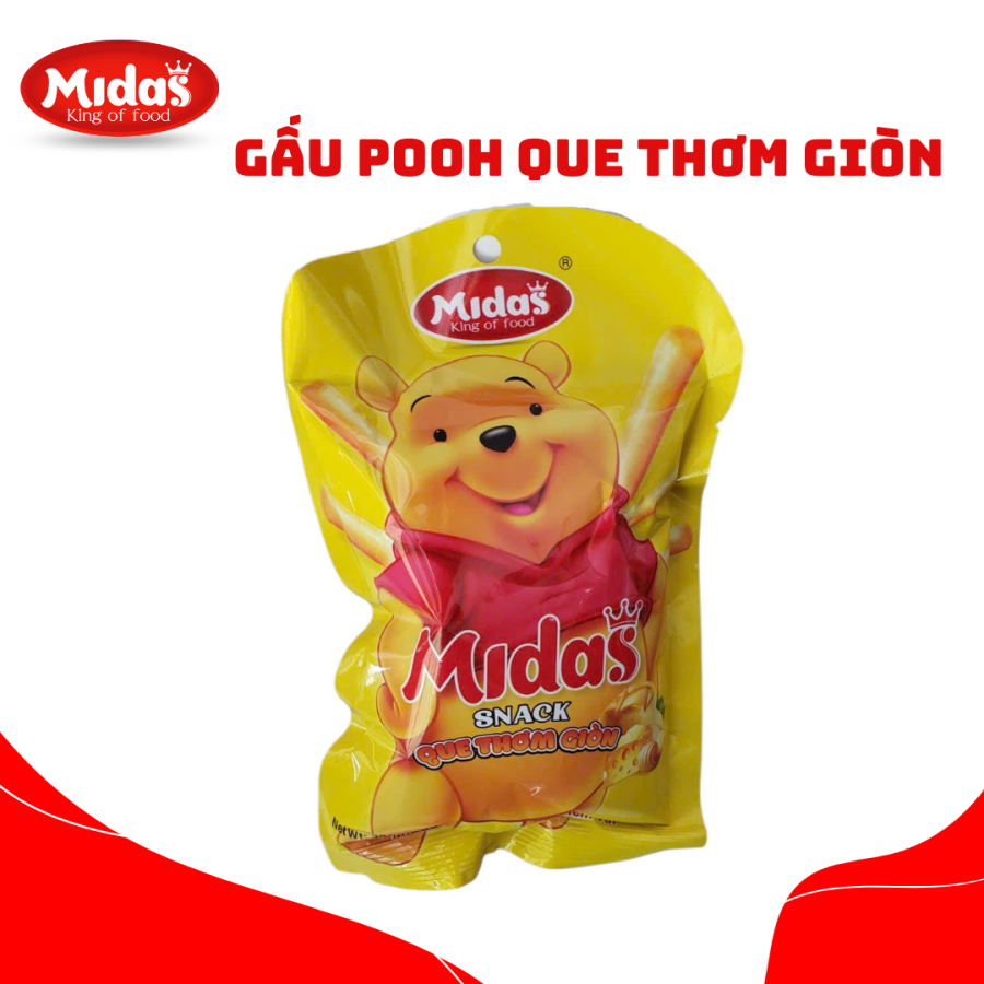 SNACK GẤU POOH QUE THƠM GIÒN