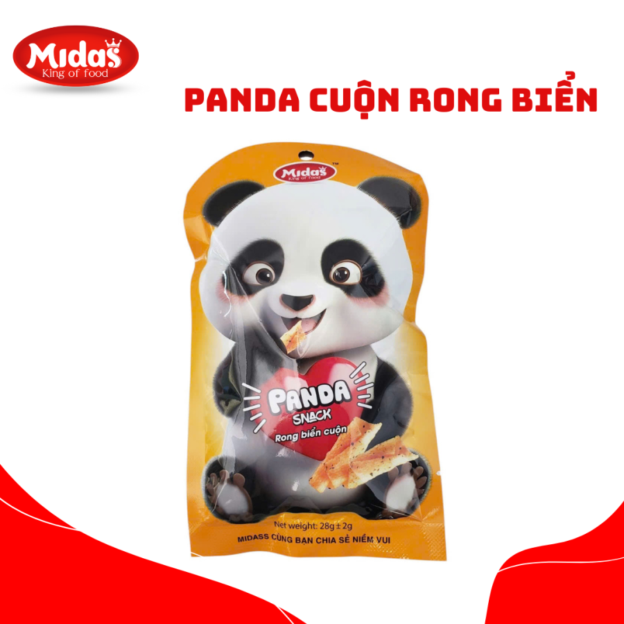 SNACK PANDA CUỘN RONG BIỂN