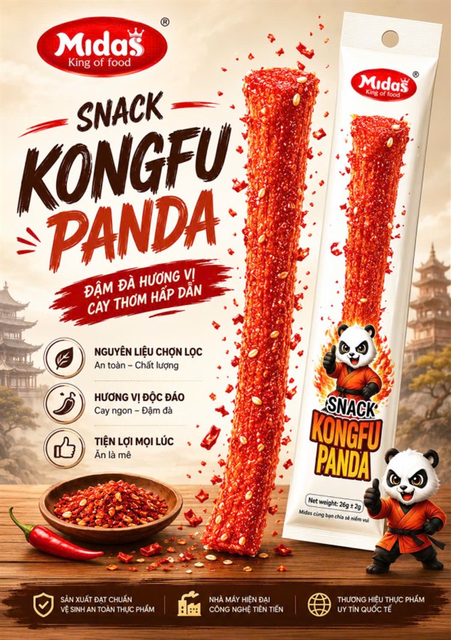 SNACK KONGFU PANDA